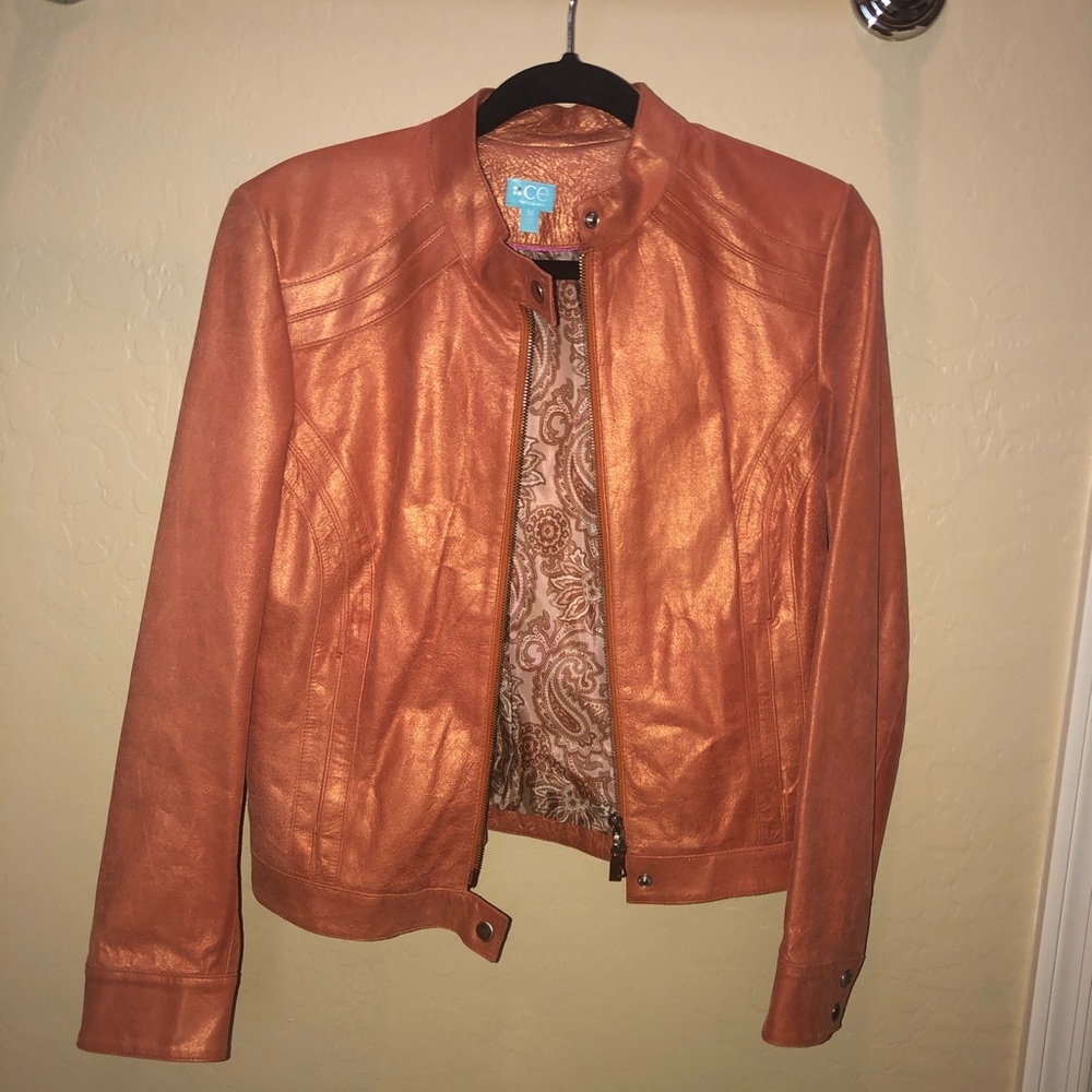 Leather jacket